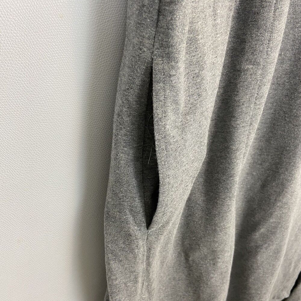 EILEEN FISHER T Shirt Dress Women’s XS Gray Knee-Length Jersey Knit W/ Pockets - Picture 3 of 6